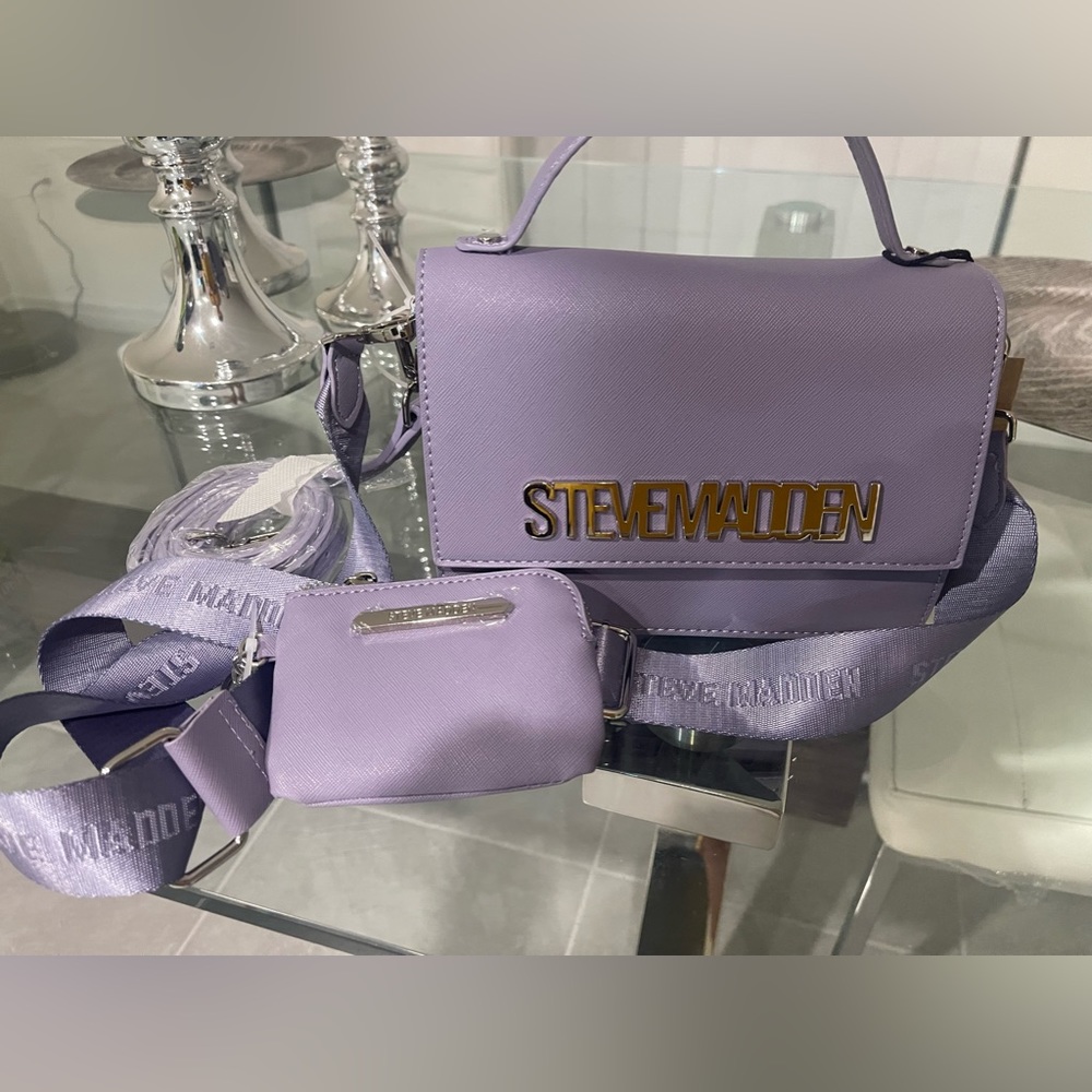 Purple Steve Madden purse